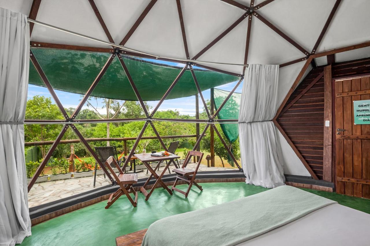 Glamping Serra Da Canastra - Casinha De Hortela - Domo Embauba Delfinopolis Ngoại thất bức ảnh