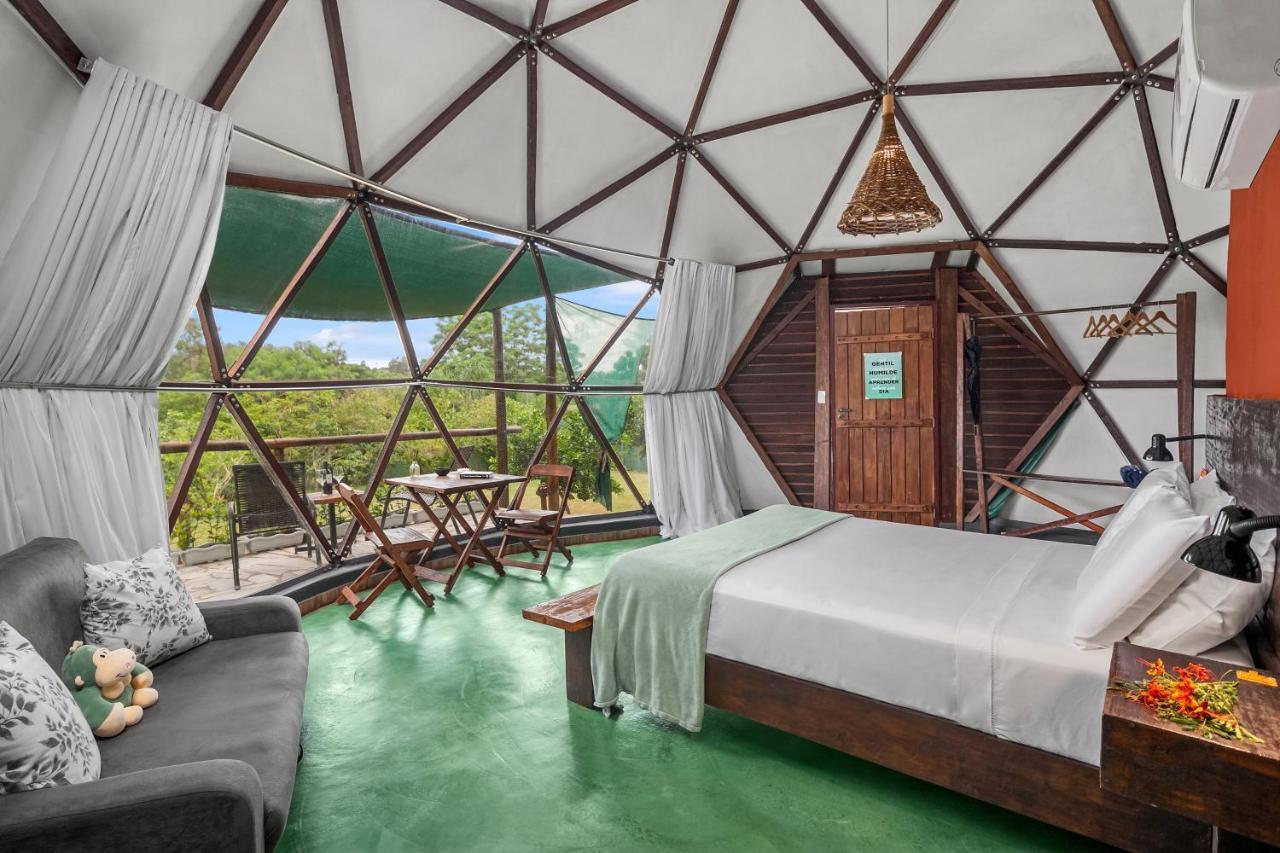 Glamping Serra Da Canastra - Casinha De Hortela - Domo Embauba Delfinopolis Ngoại thất bức ảnh